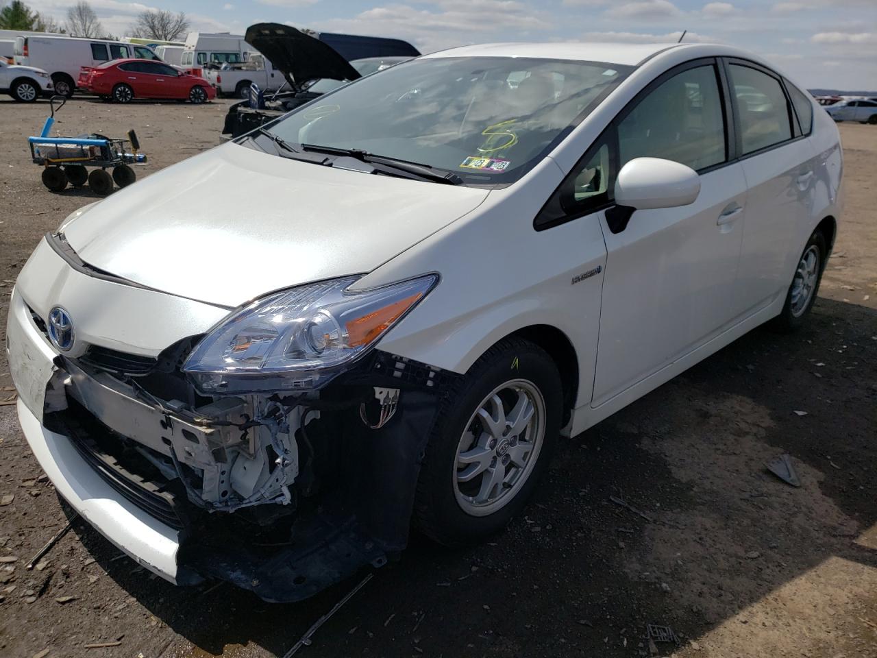 Photo 2 from auction – 2011 TOYOTA PRIUS with VIN JTDKN3DU5B0267758