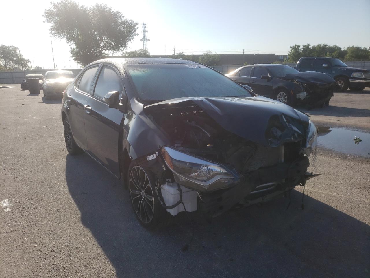 TOYOTA COROLLA L 2016 with VIN 2T1BURHE6GC671805 - Photo from auction