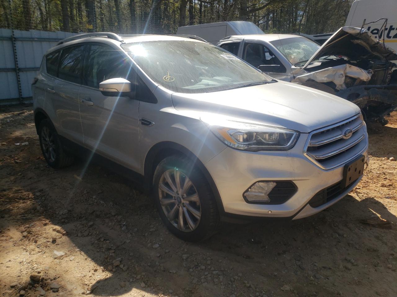 FORD ESCAPE TIT 2018 with VIN 1FMCU9J99JUA46130 - Photo from auction