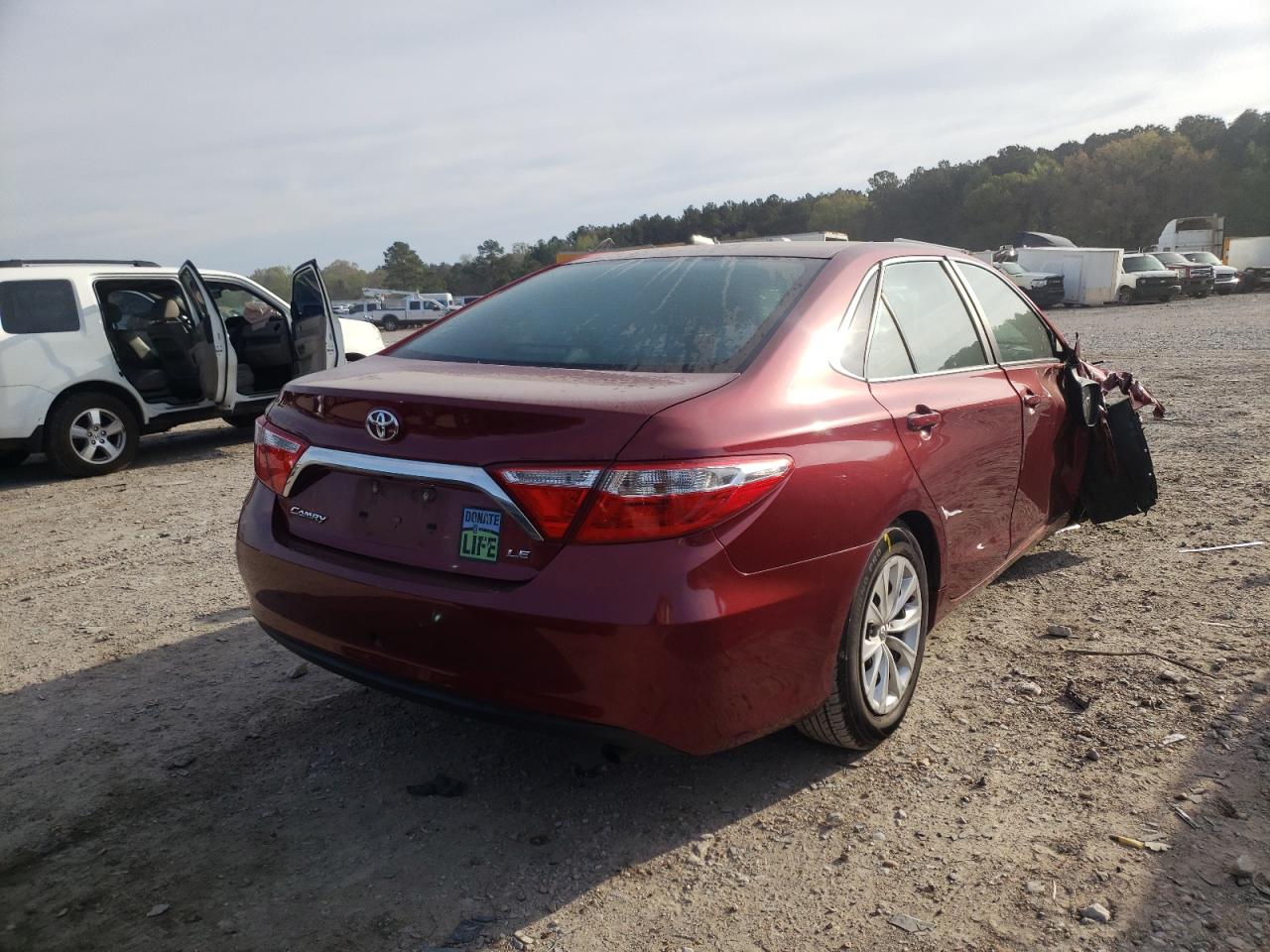 Photo 14 from auction – 2016 TOYOTA CAMRY LE with VIN 4T1BF1FK9GU585505