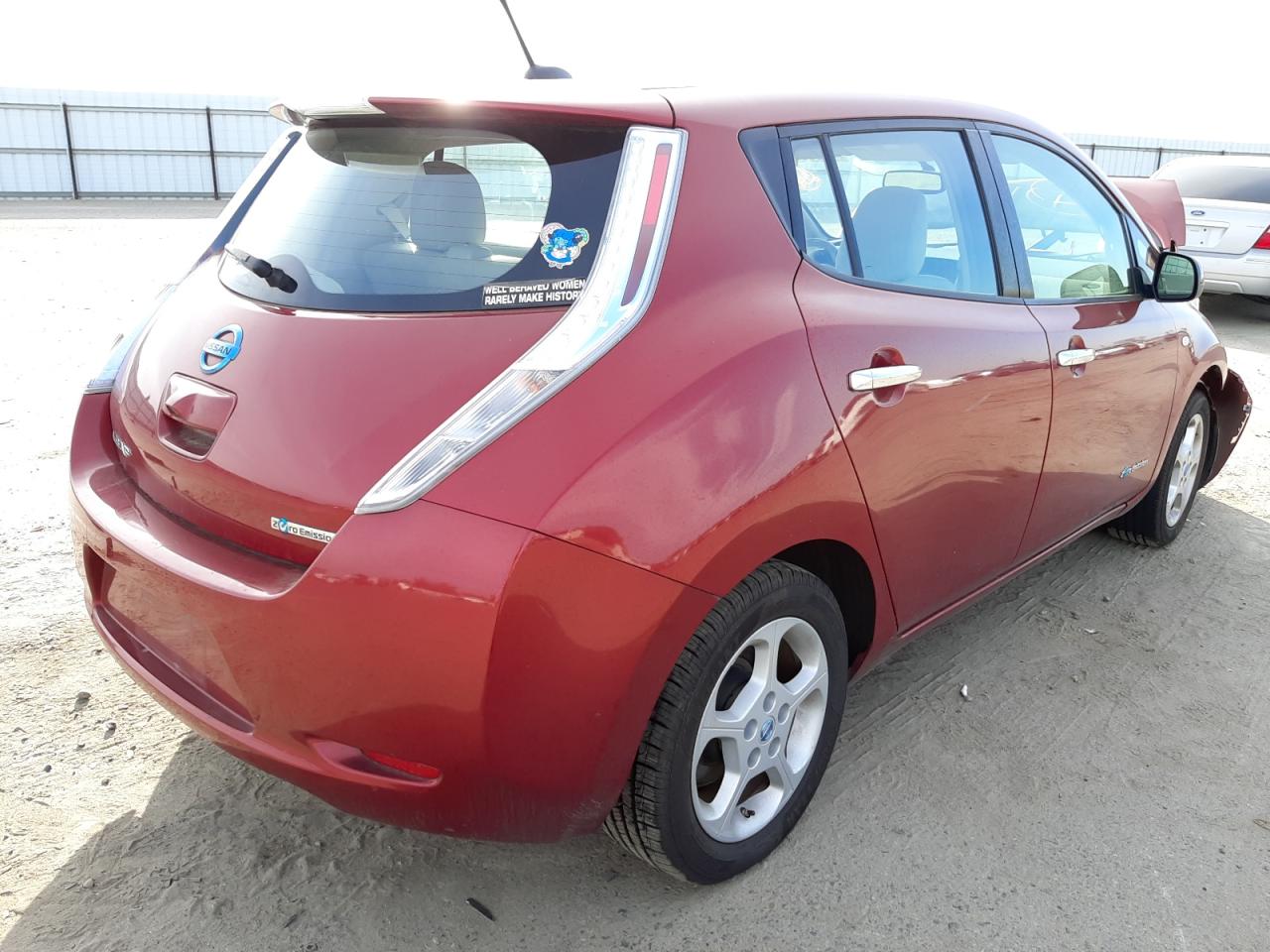 Photo 4 from auction – 2012 NISSAN LEAF SV with VIN JN1AZ0CP5CT016042