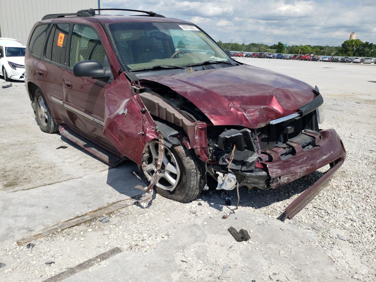 GMC ENVOY 2002 with VIN 1GKDT13S722242694 - Photo from auction