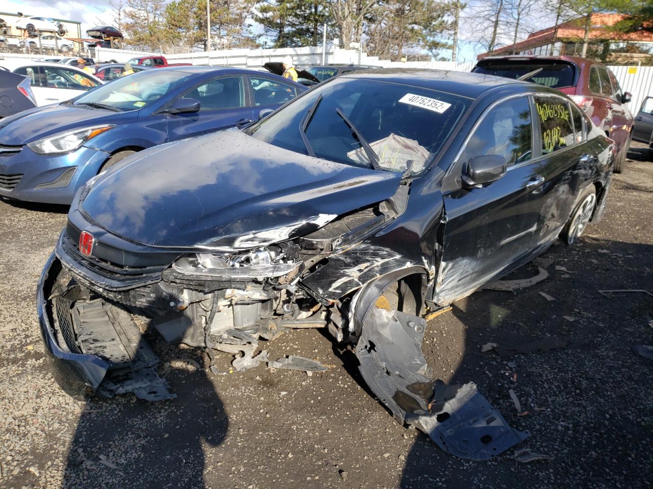 Photo 2 from auction – 2016 HONDA ACCORD EX with VIN 1HGCR2F72GA148093