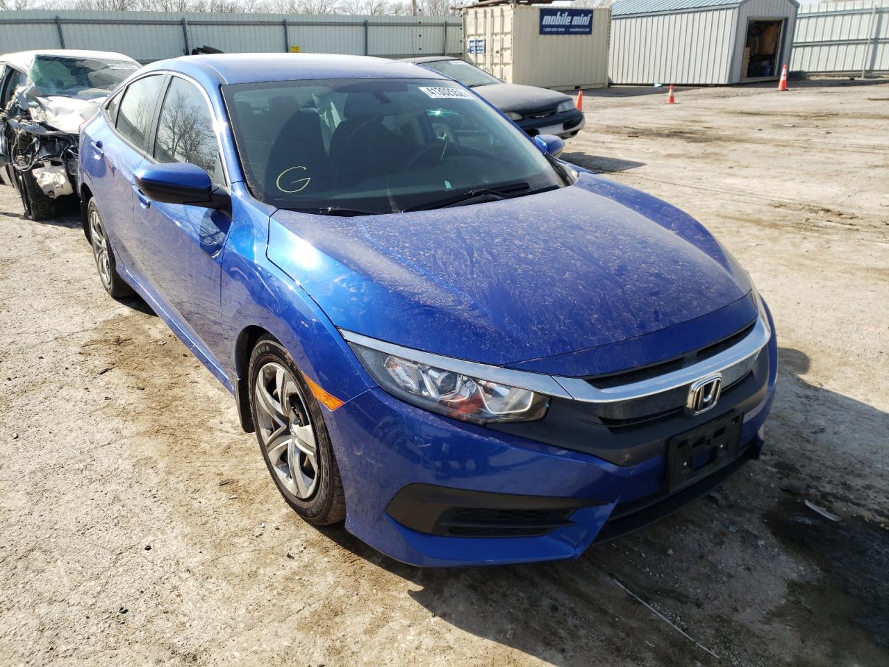 Photo 1 from auction – 2016 HONDA CIVIC LX with VIN 19XFC2F56GE087663