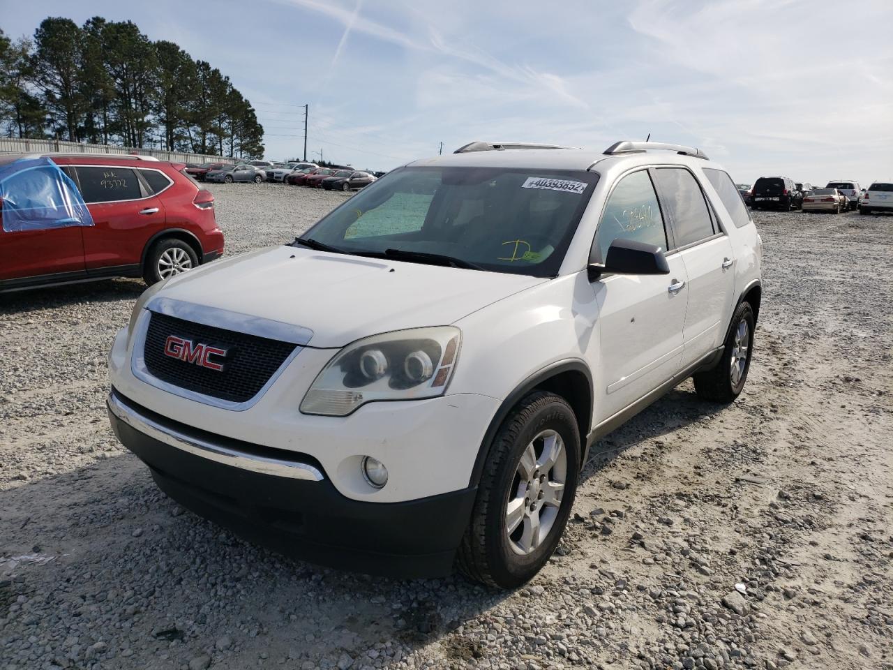Photo 2 from auction – 2012 GMC ACADIA SLE with VIN 1GKKRPED9CJ309729