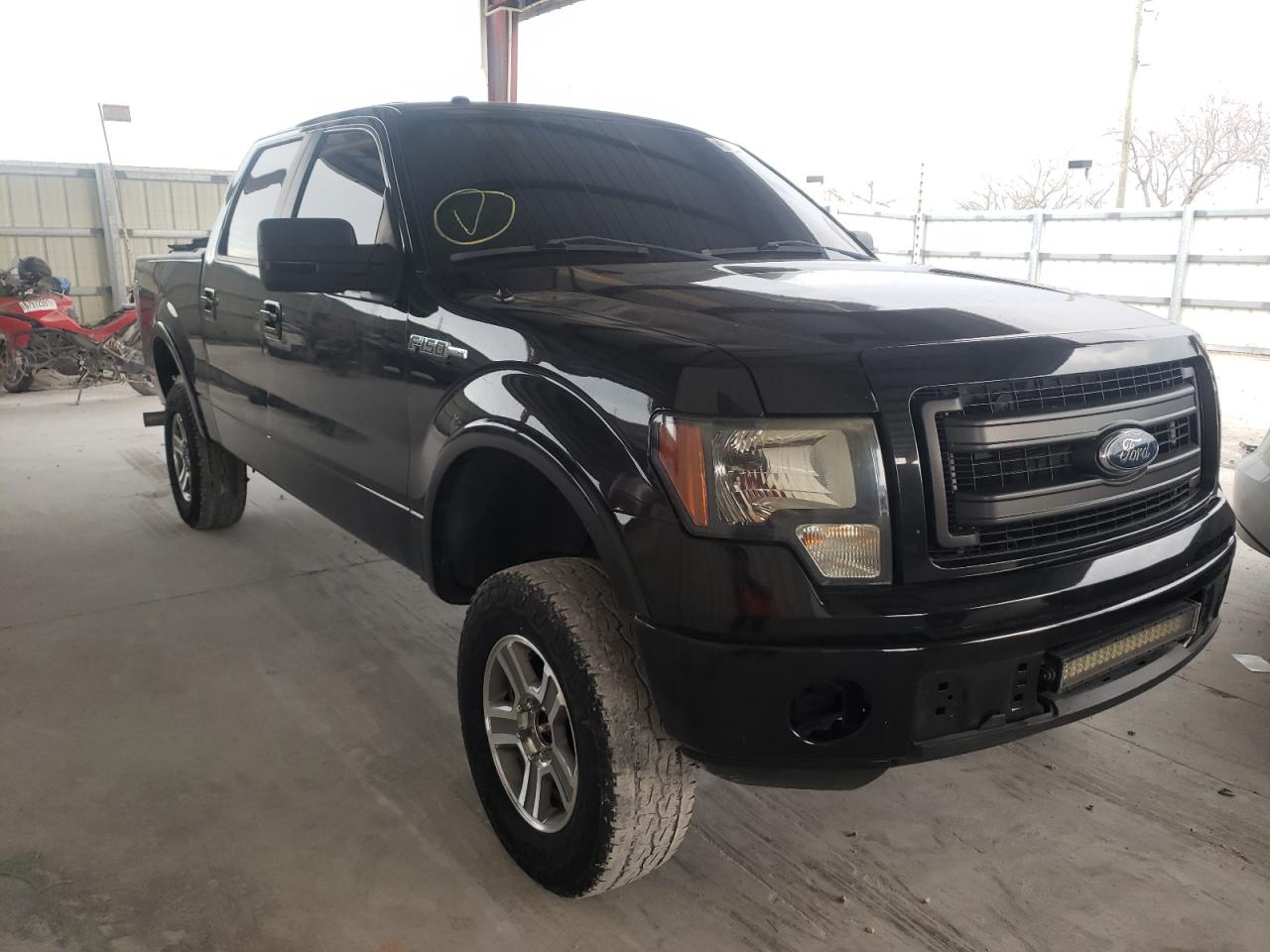 FORD F150 SUPER 2013 with VIN 1FTFW1CF8DFC89517 - Photo from auction