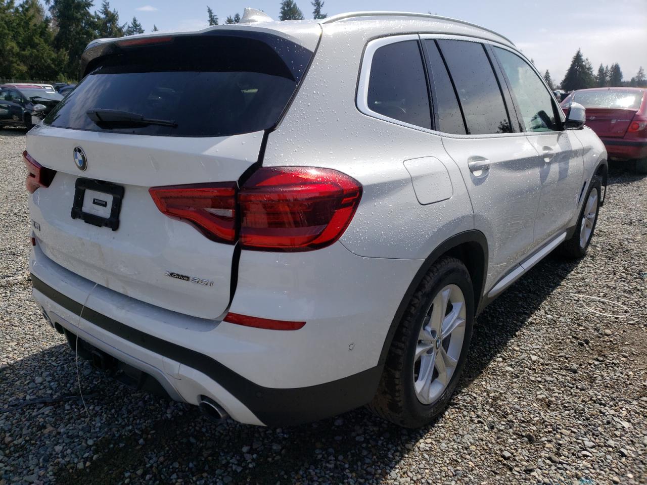 Photo 4 from auction – 2020 BMW X3 XDRIVE3 with VIN 5UXTY5C03LLT36628