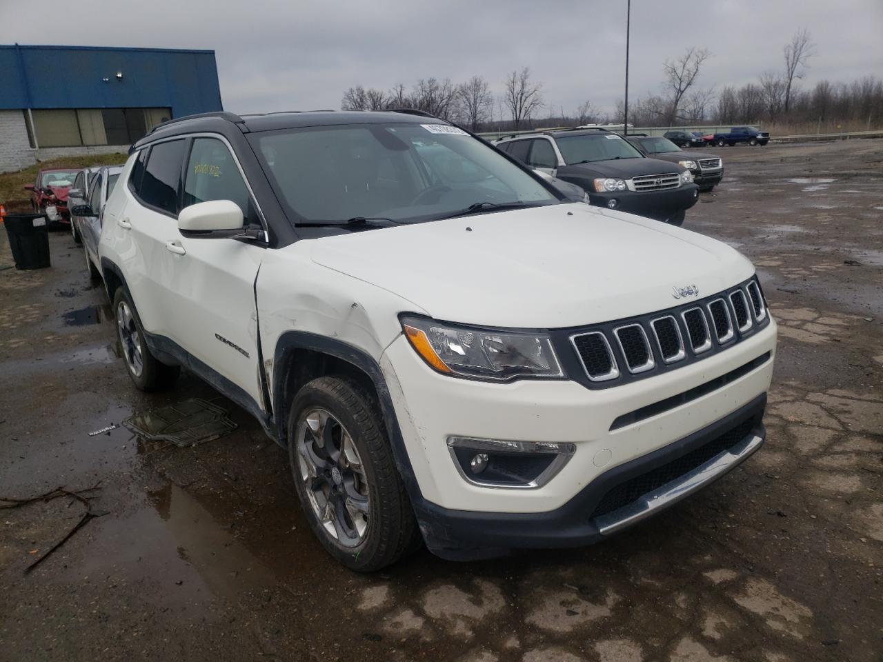 JEEP COMPASS LI 2019 with VIN 3C4NJDCB5KT843317 - Photo from auction