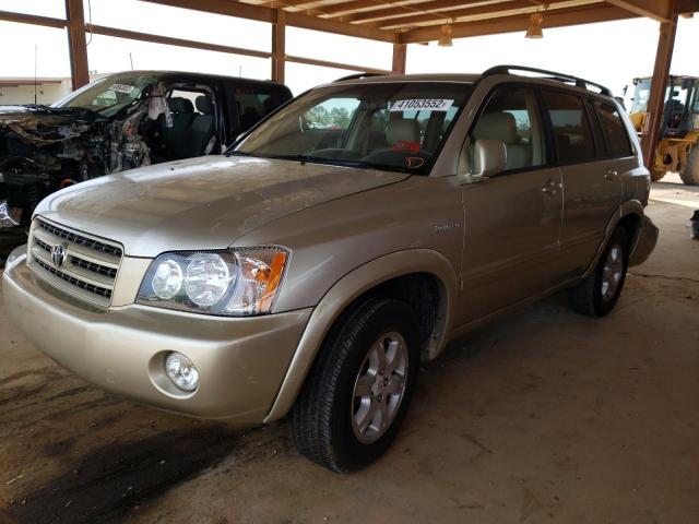Photo 2 from auction – 2002 TOYOTA HIGHLANDER with VIN JTEHF21A520078860