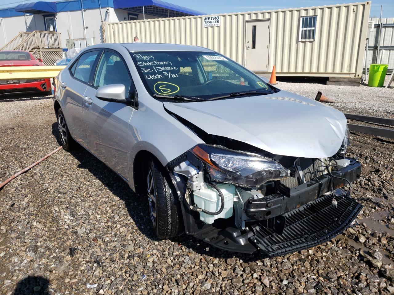 TOYOTA COROLLA L 2017 with VIN 2T1BURHE5HC769810 - Photo from auction