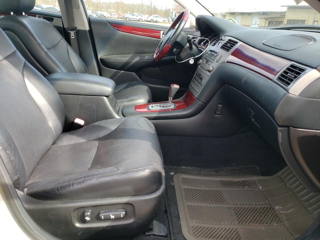Photo 5 from auction – 2005 LEXUS ES 330 with VIN JTHBA30G855126555