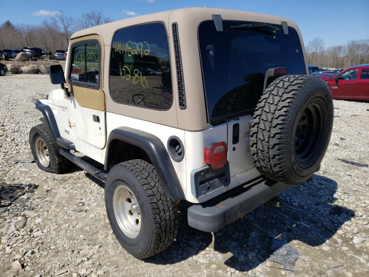 Photo 3 from auction – 1997 JEEP WRANGLER / with VIN 1J4FY19S7VP478809