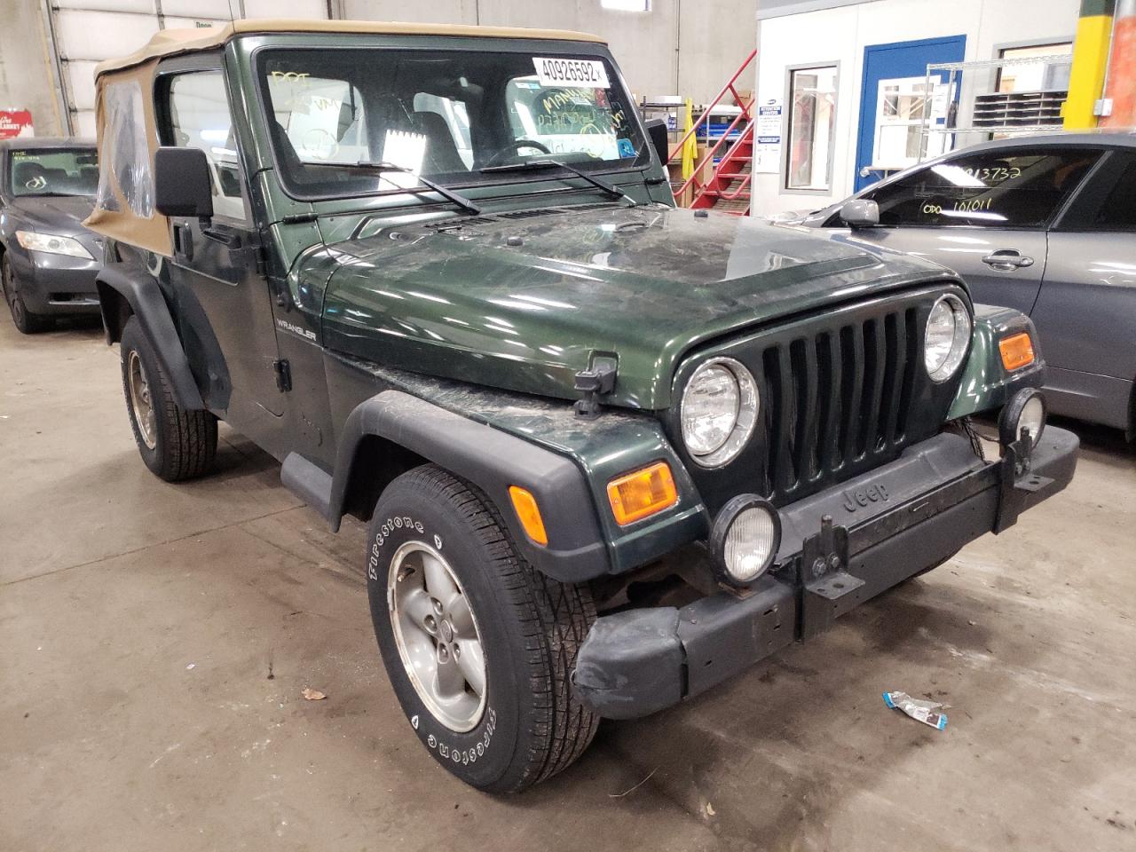 JEEP WRANGLER / 1997 with VIN 1J4FY19S3VP538584 - Photo from auction