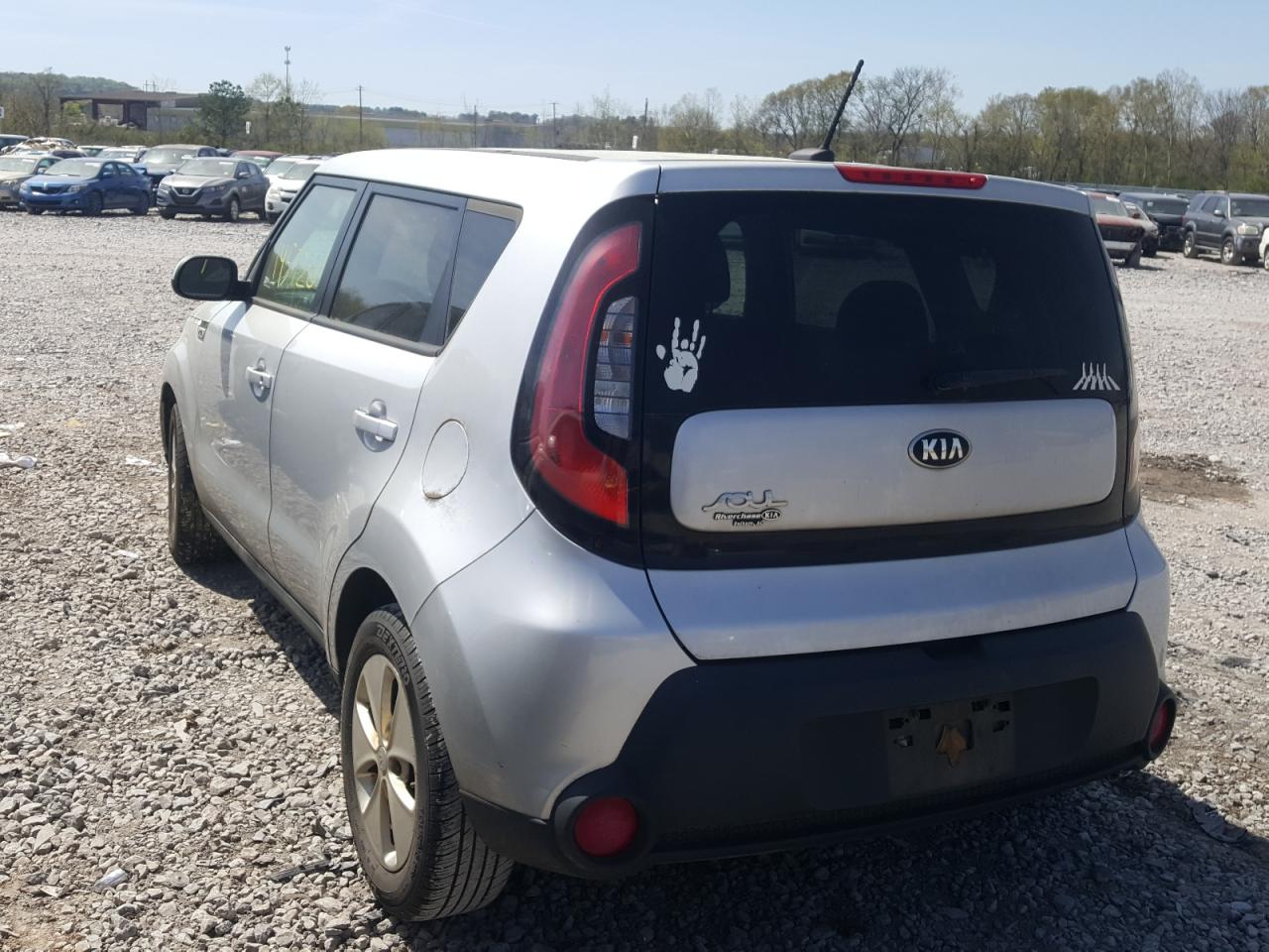 Photo 3 from auction – 2015 KIA SOUL with VIN KNDJN2A20F7806390