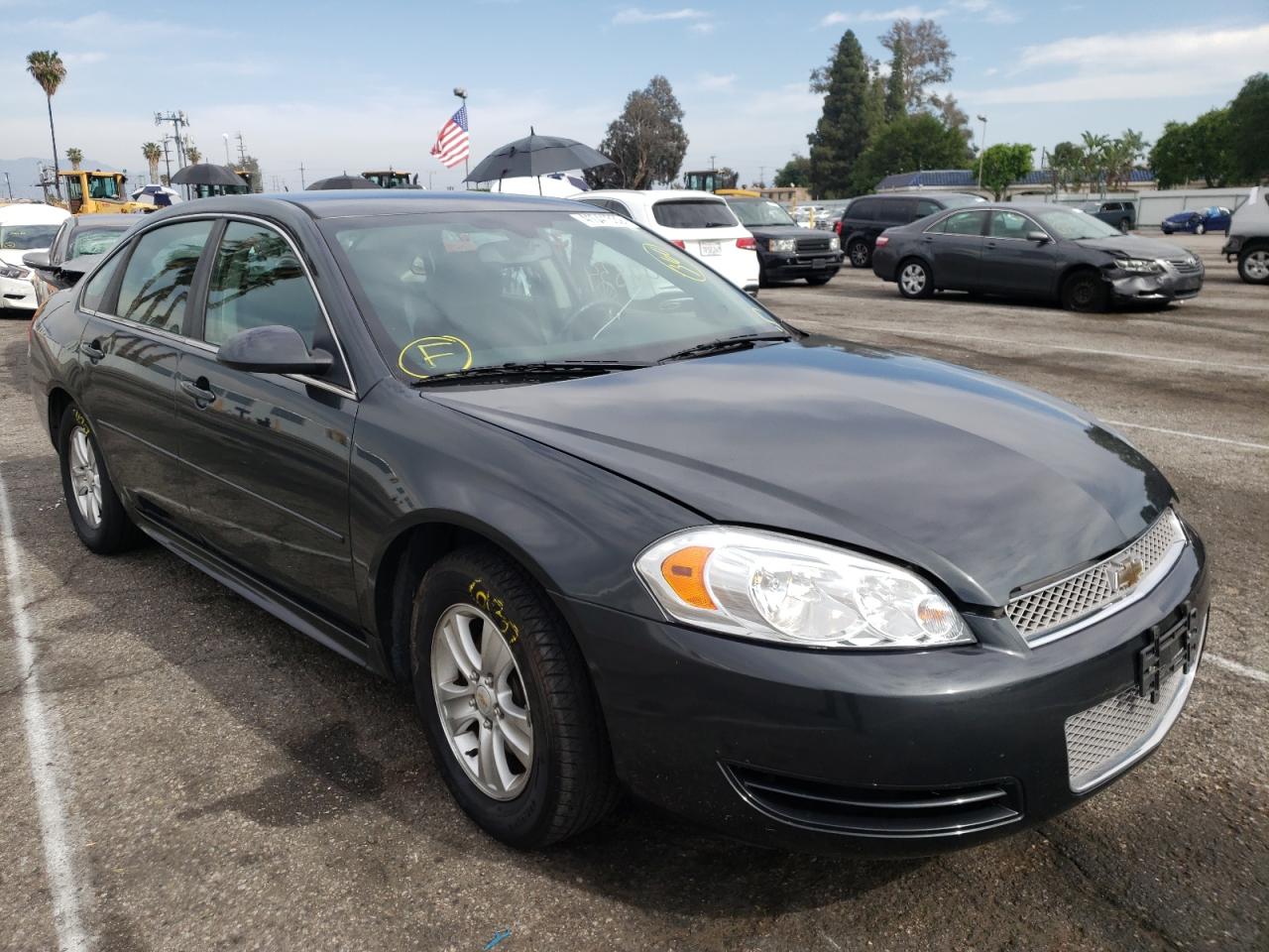 CHEVROLET IMPALA LS 2012 with VIN 2G1WF5E35C1318447 - Photo from auction