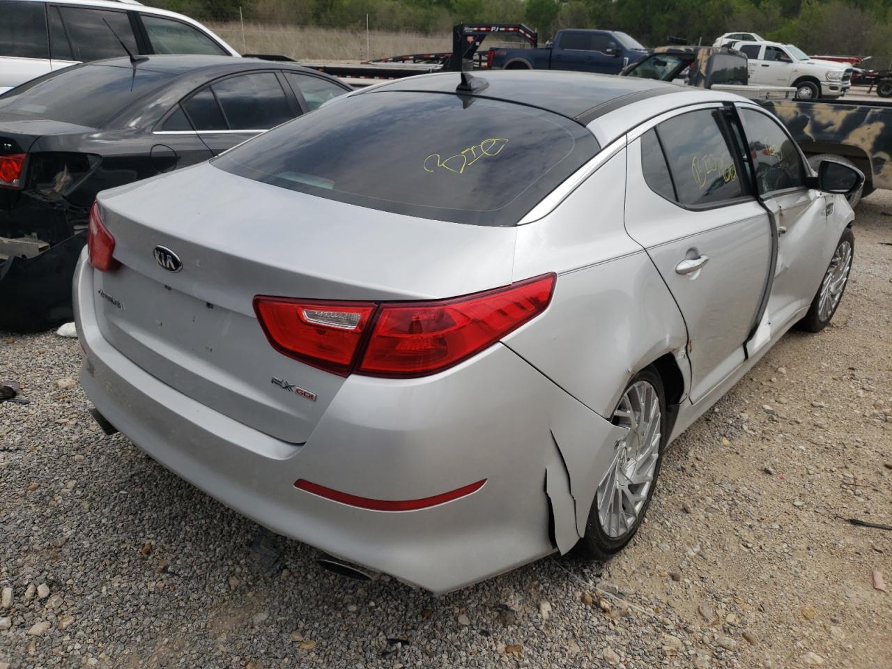 Photo 4 from auction – 2014 KIA OPTIMA EX with VIN 5XXGN4A75EG333237