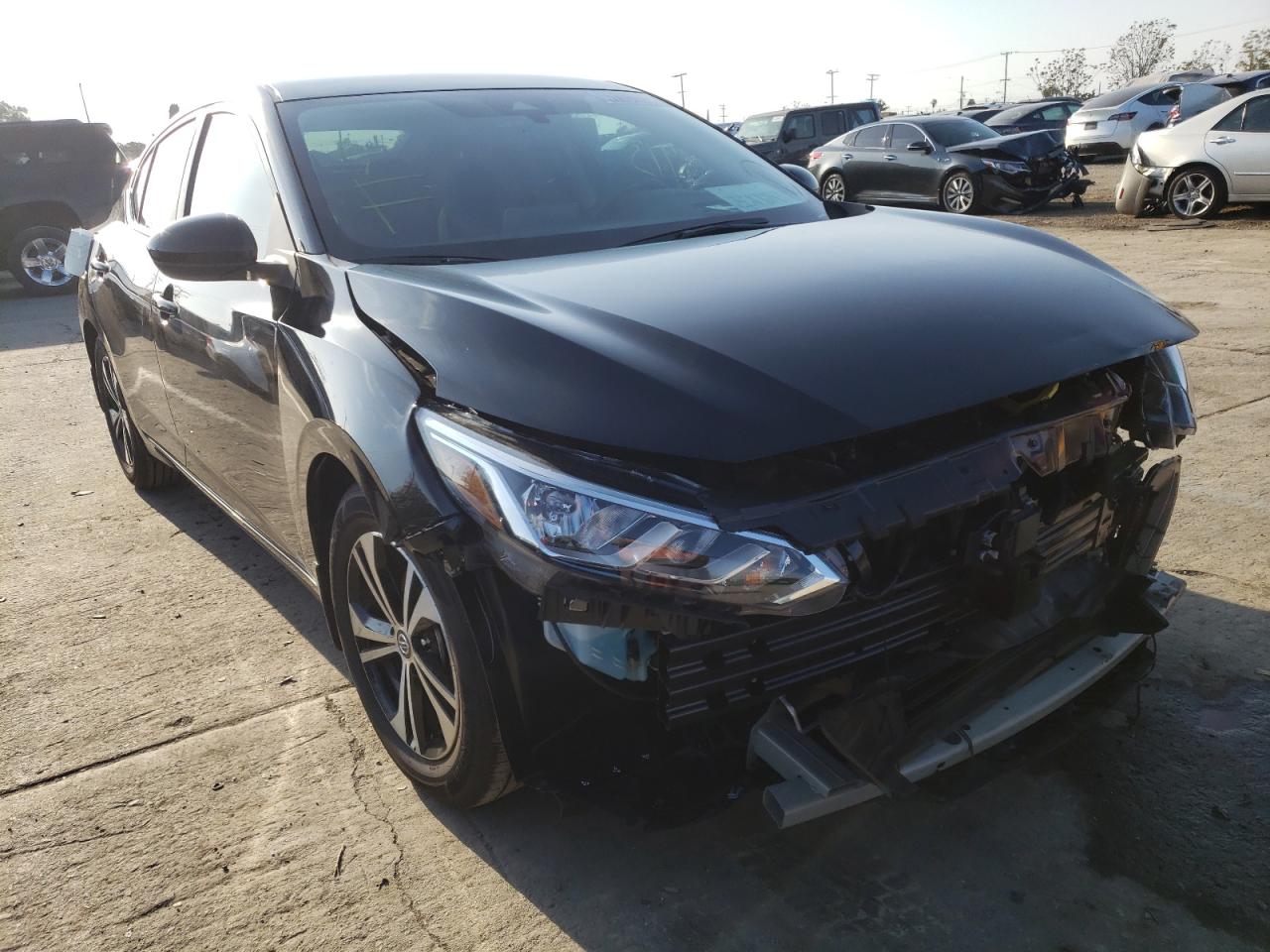 Photo 1 from auction – 2022 NISSAN SENTRA with VIN 3N1AB8CVXNY215860