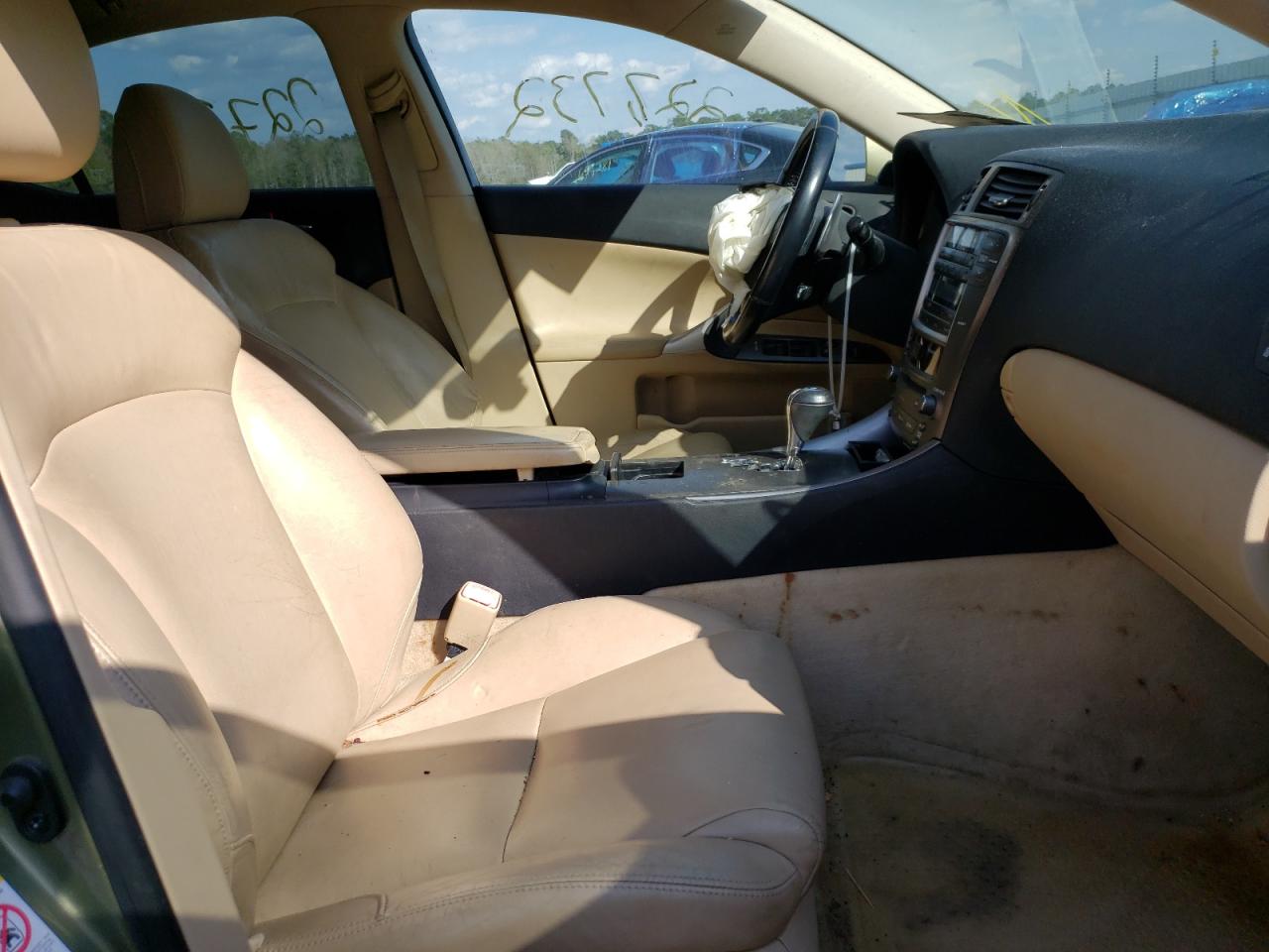 Photo 5 from auction – 2007 LEXUS IS 250 with VIN JTHBK262X75040508