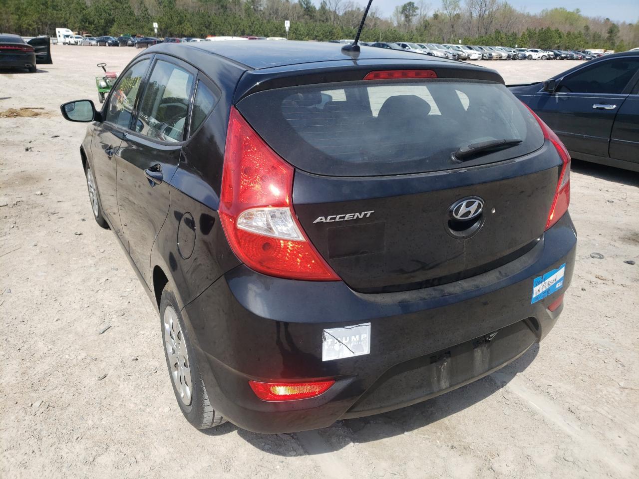 Photo 3 from auction – 2016 HYUNDAI ACCENT SE with VIN KMHCT5AE7GU239152