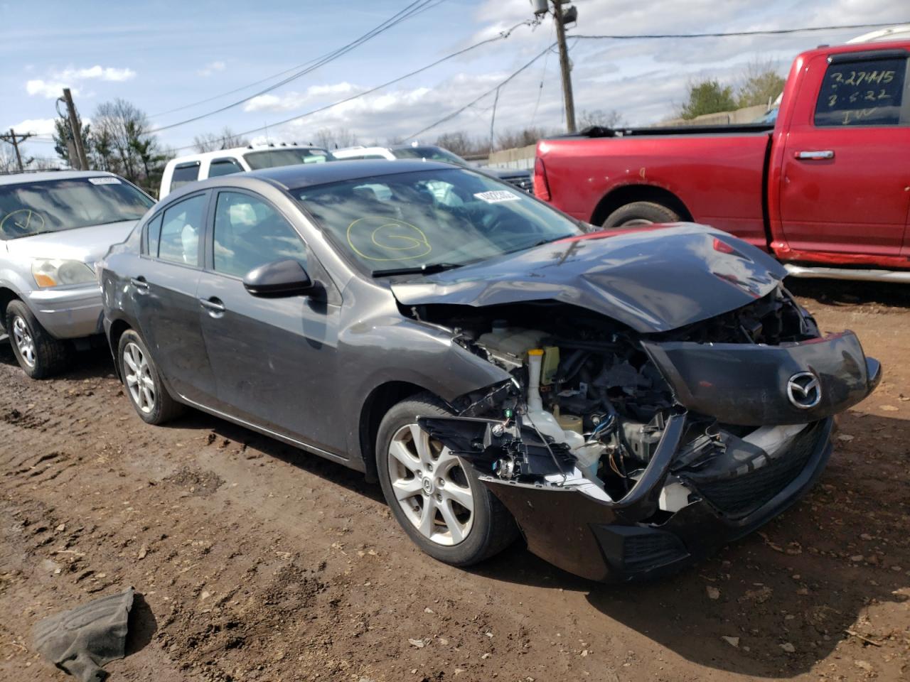 MAZDA 3 I 2010 with VIN JM1BL1SG3A1328394 - Photo from auction