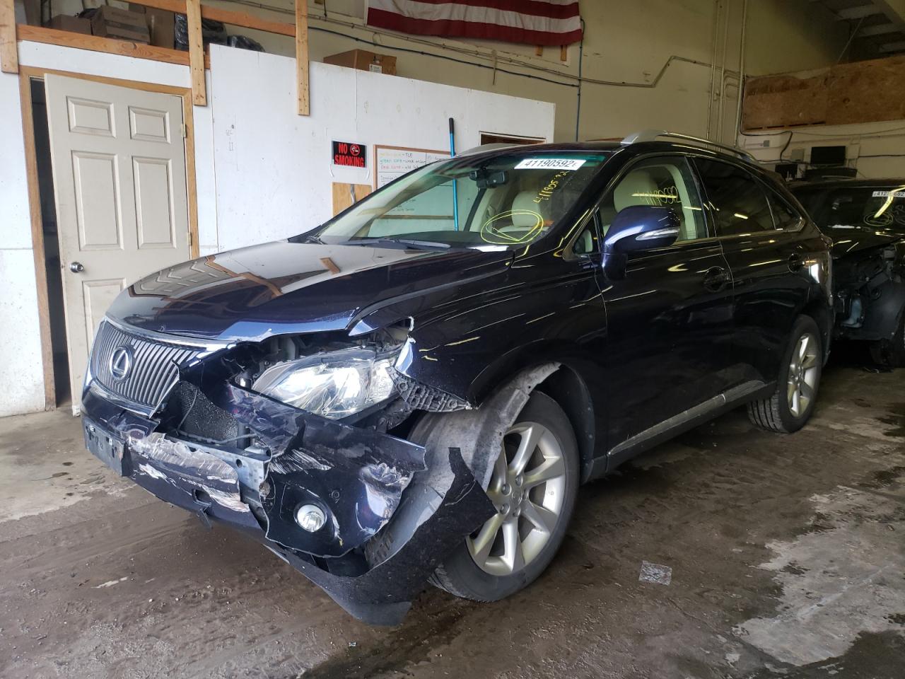 Photo 2 from auction – 2010 LEXUS RX 350 with VIN JTJBK1BA5A2404249