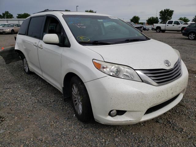 TOYOTA SIENNA XLE 2015 with VIN 5TDYK3DC2FS665622 - Photo from auction