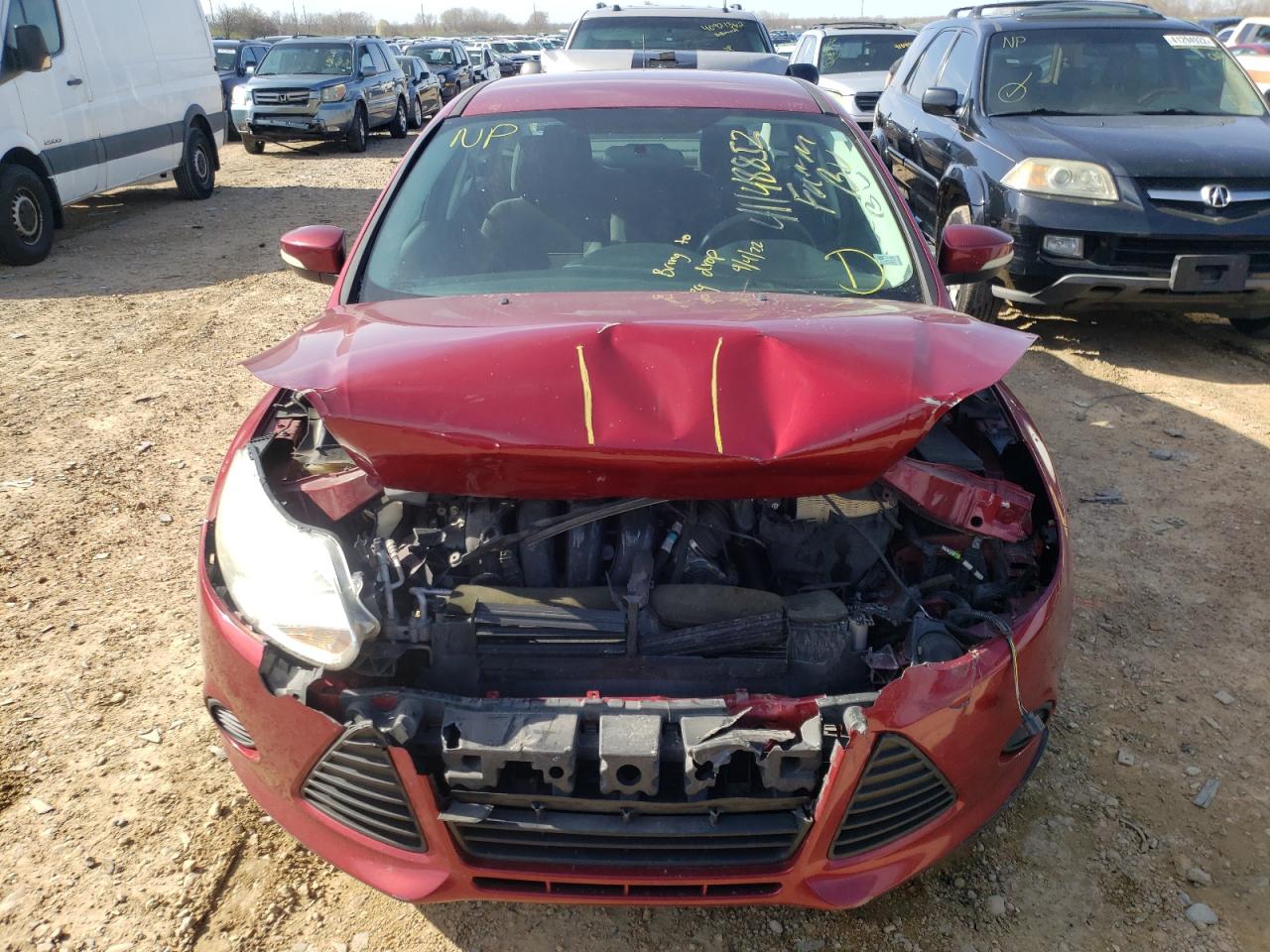Photo 7 from auction – 2014 FORD FOCUS SE with VIN 1FADP3F25EL242009