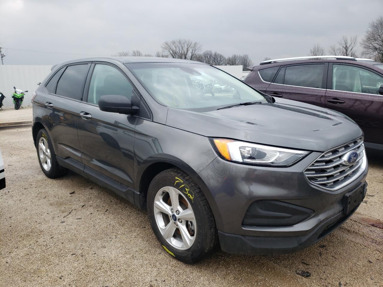 FORD EDGE SE 2019 with VIN 2FMPK4G95KBC03113 - Photo from auction