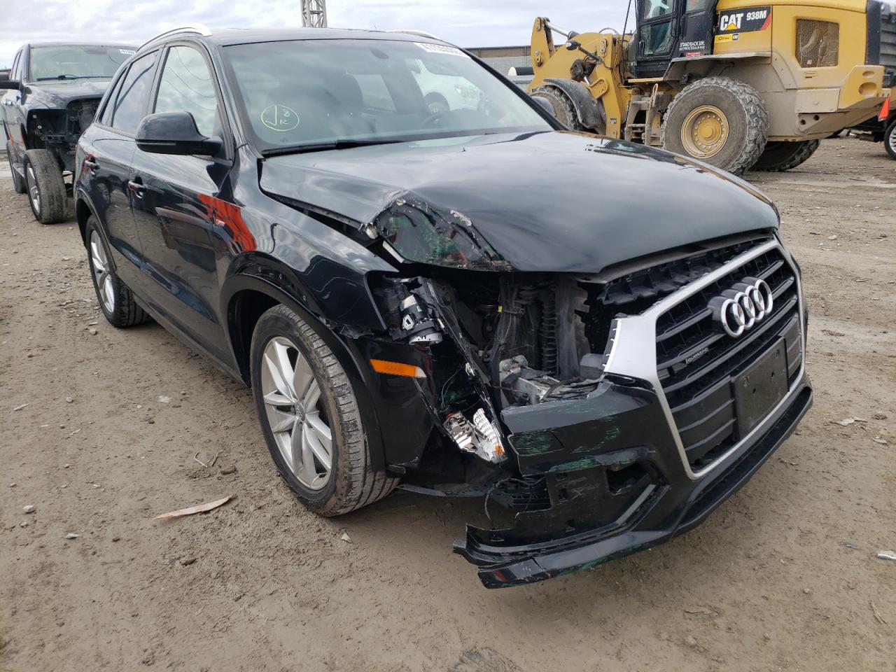 AUDI Q3 PREMIUM 2018 with VIN WA1ECCFS8JR005753 - Photo from auction