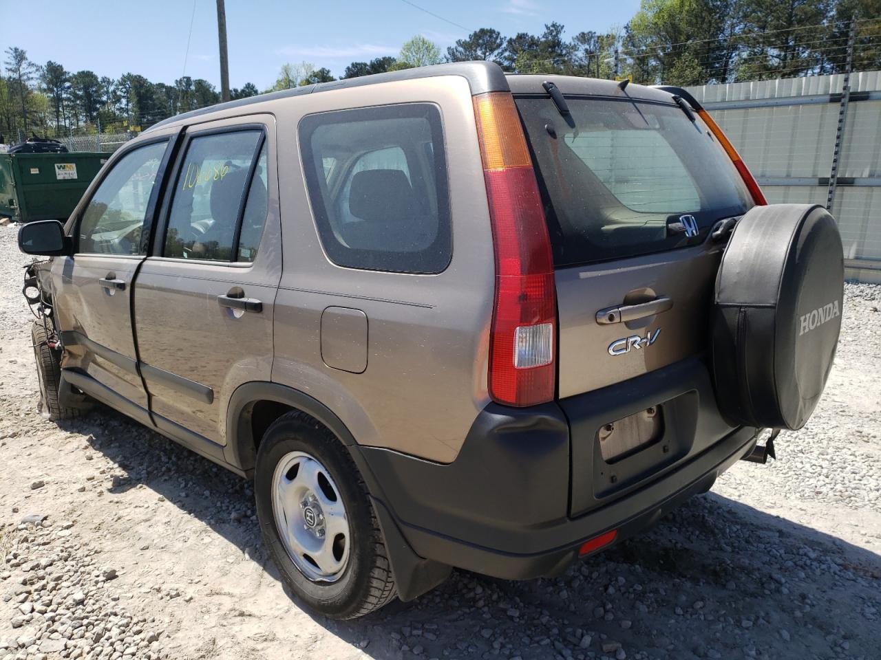 Photo 3 from auction – 2004 HONDA CR-V LX with VIN SHSRD68404U207929