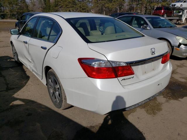 Photo 3 from auction – 2014 HONDA ACCORD LX with VIN 1HGCR2F33EA090232