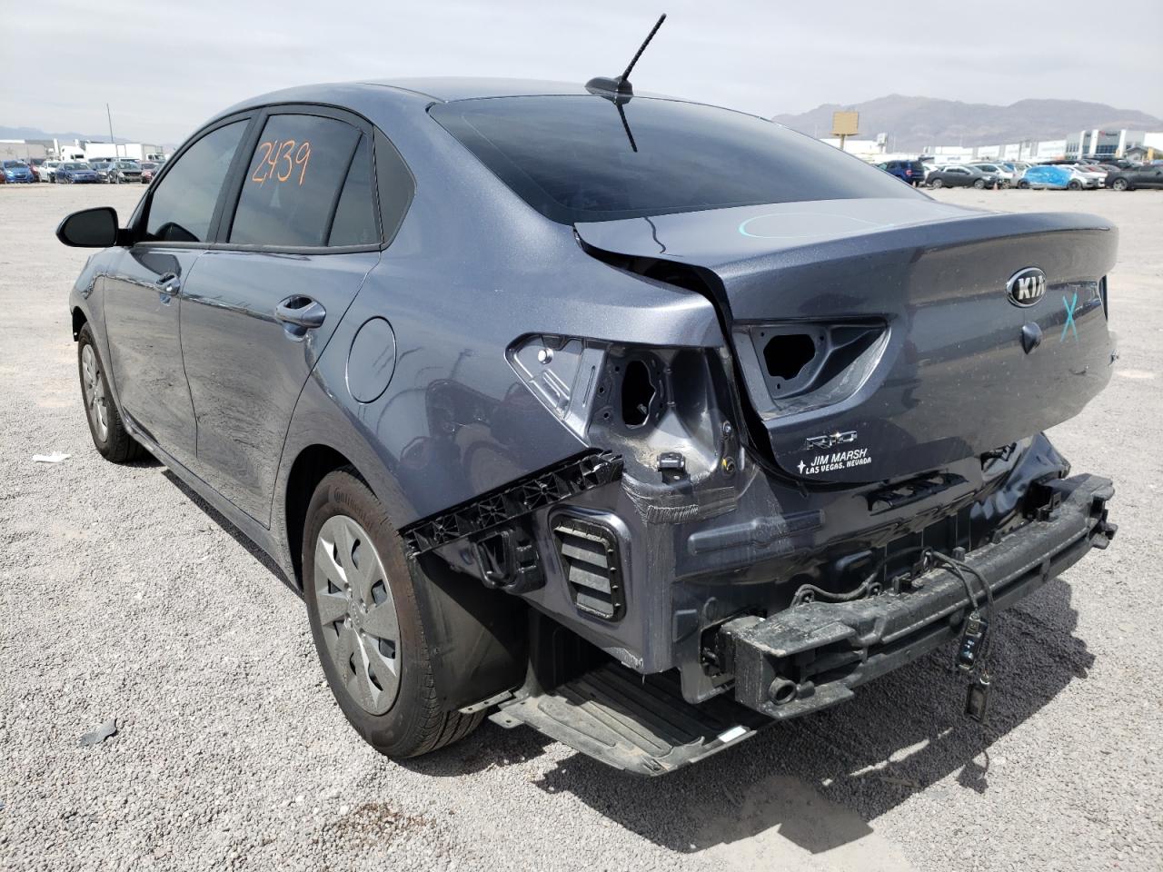 Photo 3 from auction – 2020 KIA RIO LX with VIN 3KPA24AD3LE320285