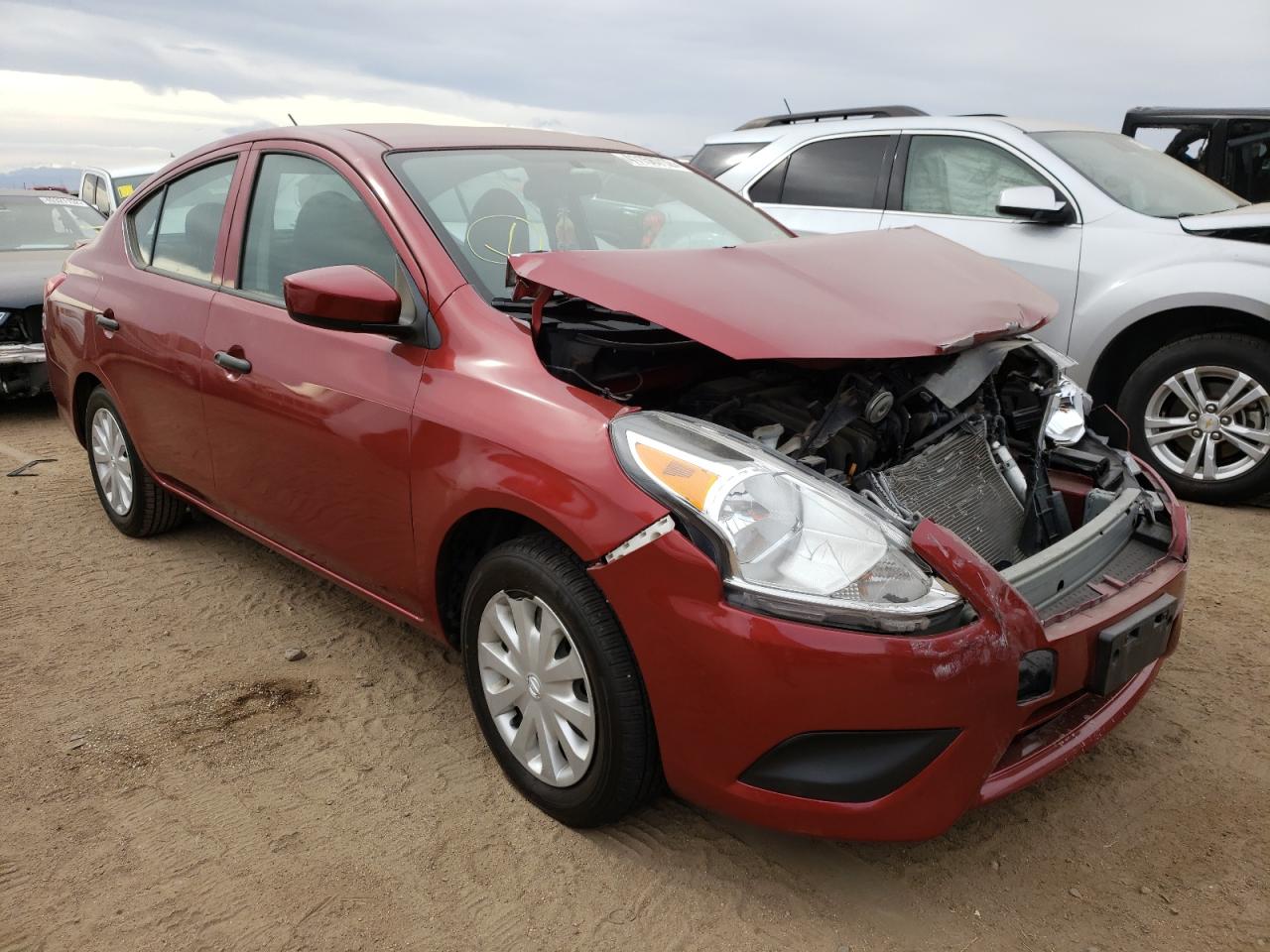 NISSAN VERSA S 2017 with VIN 3N1CN7AP3HL880955 - Photo from auction