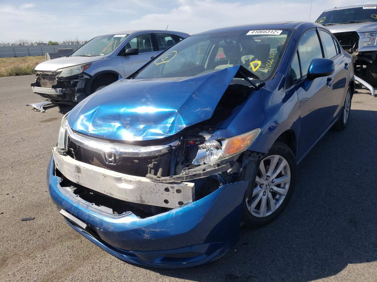 Photo 2 from auction – 2012 HONDA CIVIC EX with VIN 2HGFB2F85CH513193