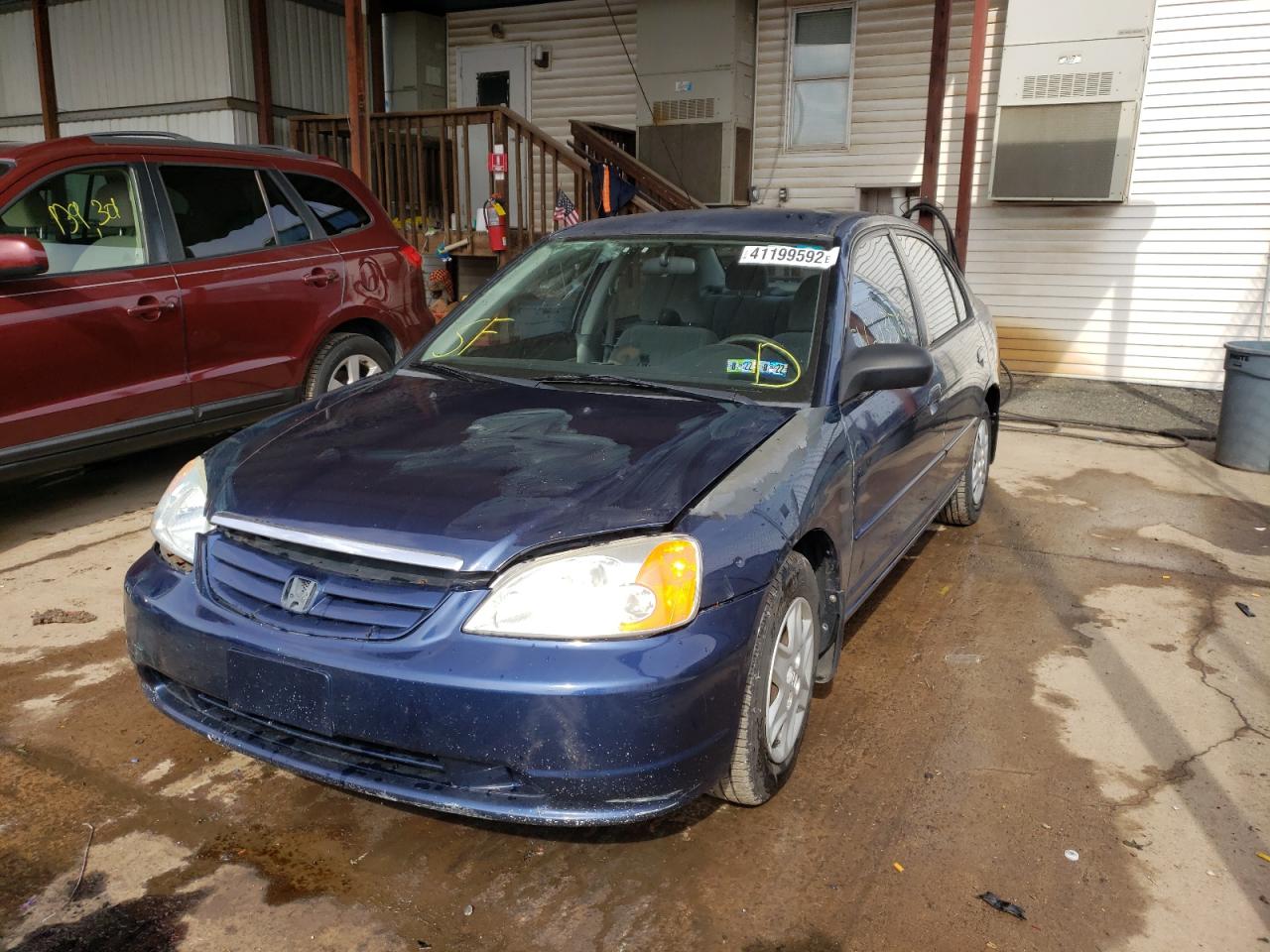 Photo 2 from auction – 2003 HONDA CIVIC LX with VIN 2HGES16533H567104