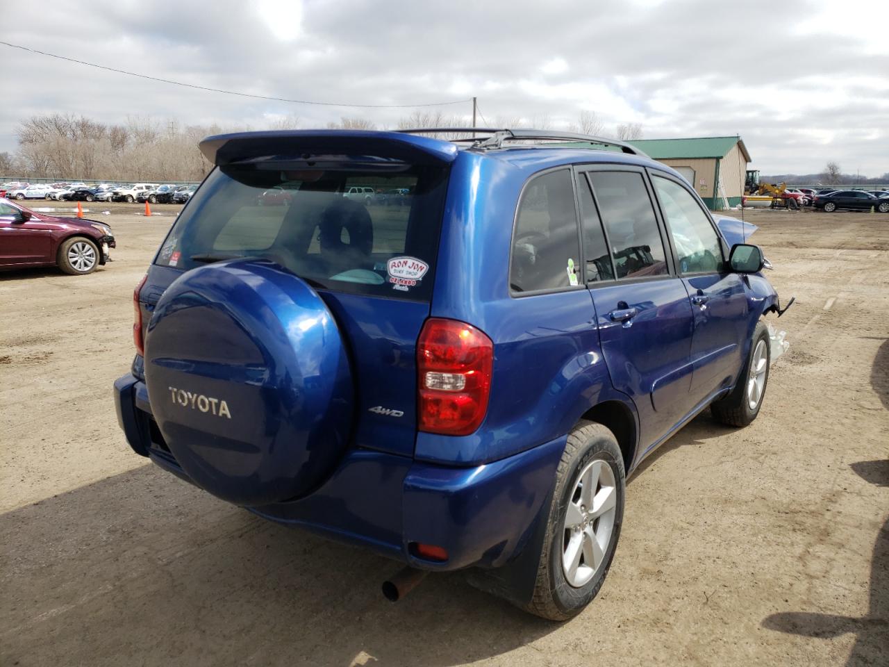 Photo 4 from auction – 2005 TOYOTA RAV4 with VIN JTEHD20V256024198