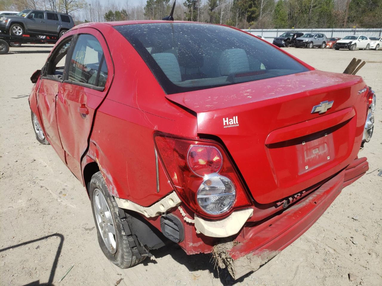 Photo 3 from auction – 2012 CHEVROLET SONIC LS with VIN 1G1JB5SH8C4126112