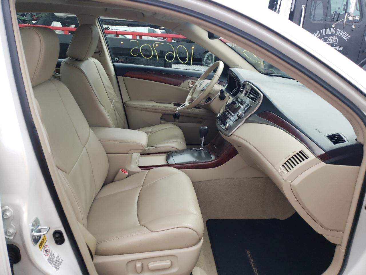 Photo 5 from auction – 2011 TOYOTA AVALON BAS with VIN 4T1BK3DB8BU383810