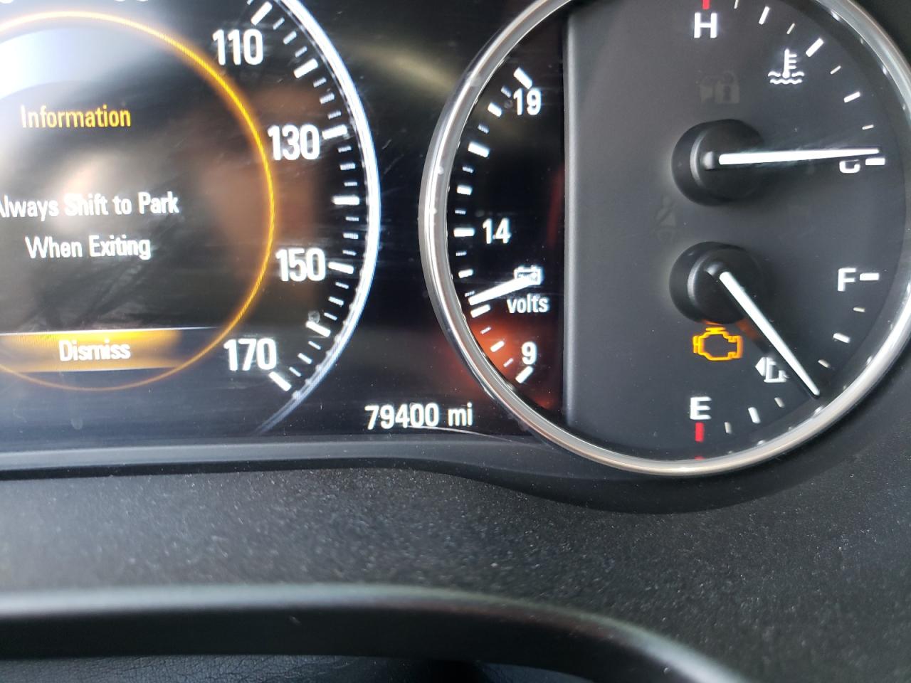 Photo 8 from auction – 2018 BUICK ENCLAVE AV with VIN 5GAEVCKW8JJ207551