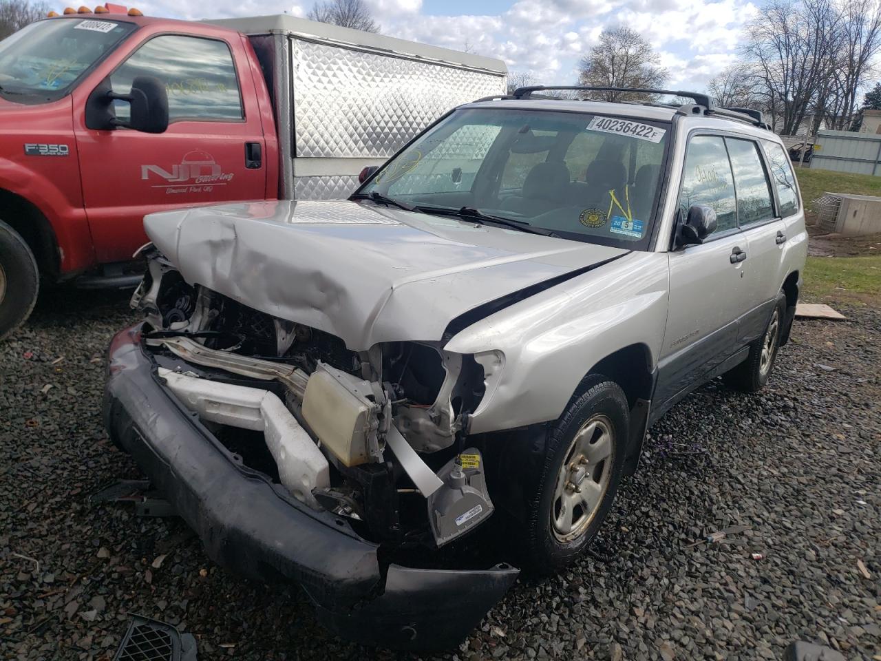 Photo 2 from auction – 2001 SUBARU FORESTER L with VIN JF1SF63581G752660