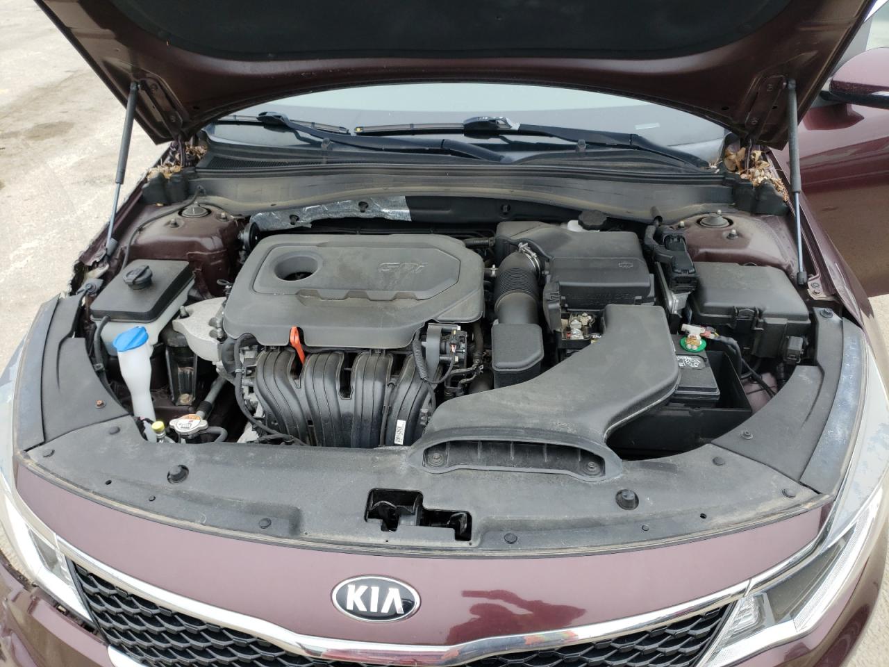 Photo 7 from auction – 2016 KIA OPTIMA LX with VIN 5XXGT4L30GG047489