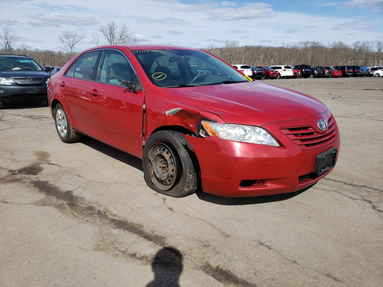 Photo 1 from auction – 2007 TOYOTA CAMRY CE with VIN 4T1BE46K17U115957