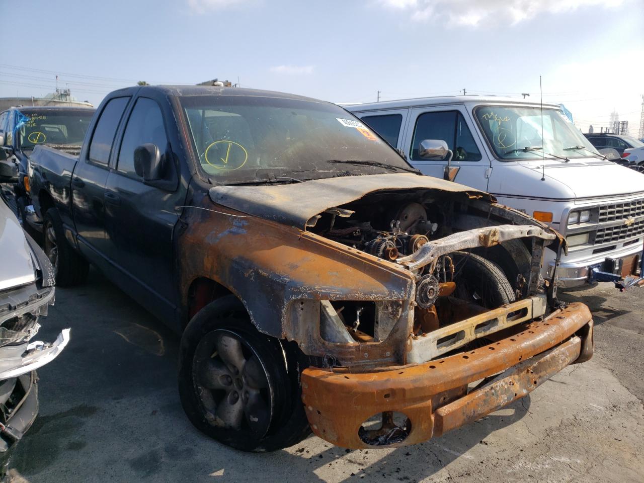 DODGE RAM 1500 2002 с VIN 1D7HA18Z32J126820 - Фото с аукциона