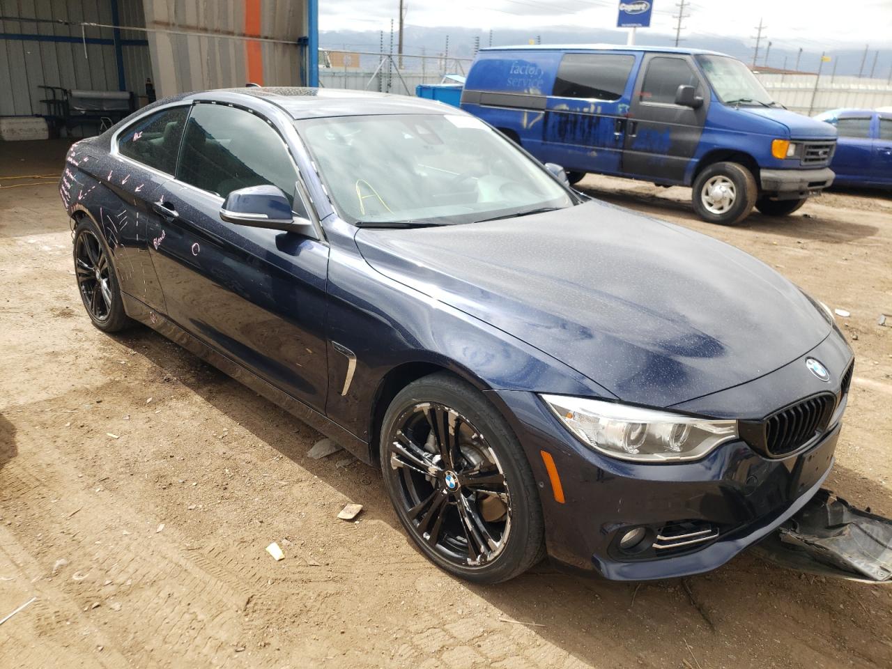 BMW 435 XI 2016 with VIN WBA3R5C55GK370993 - Photo from auction