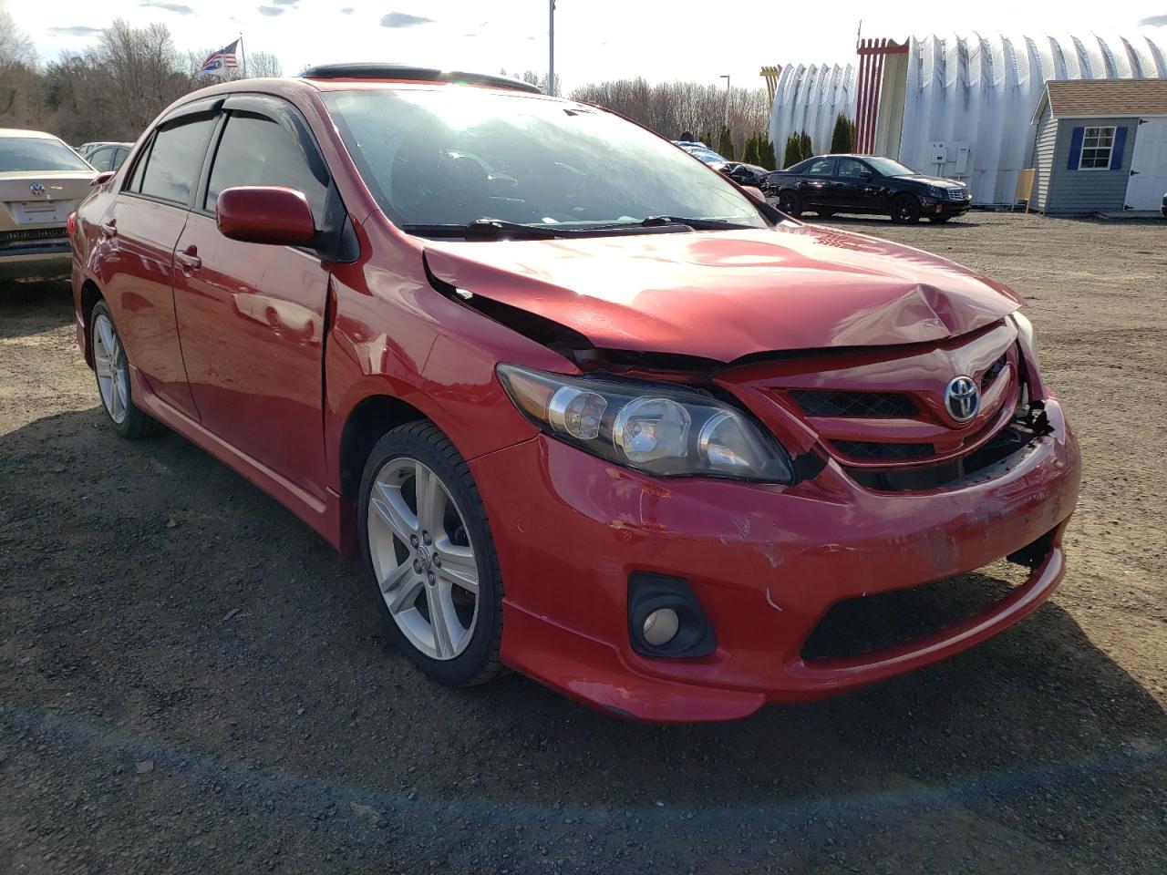 TOYOTA COROLLA BA 2013 with VIN 5YFBU4EE9DP125440 - Photo from auction