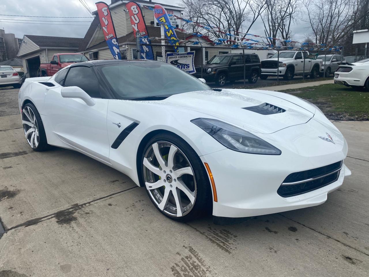 CHEVROLET CORVETTE S 2014 with VIN 1G1YD2D79E5122563 - Photo from auction