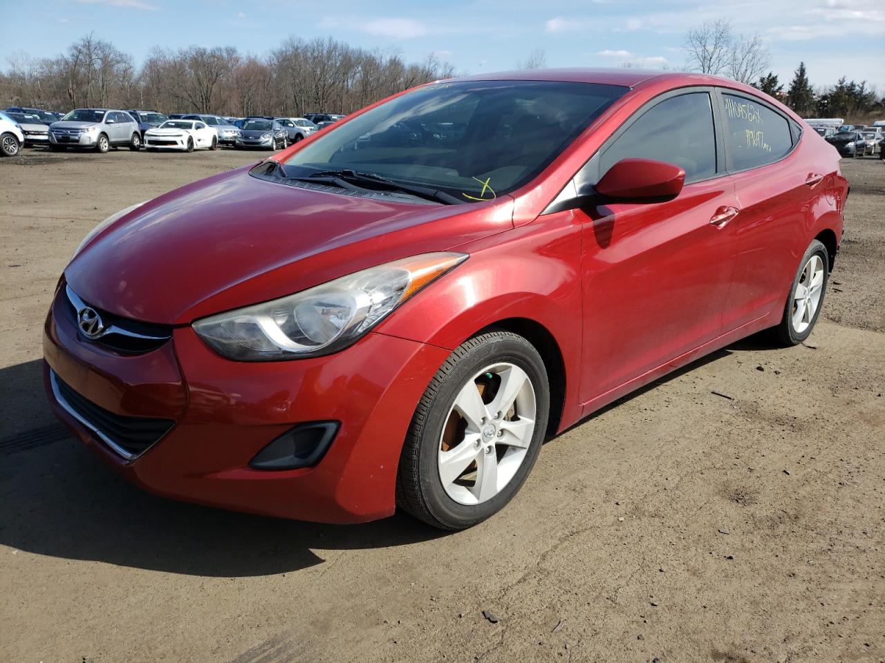 Photo 2 from auction – 2011 HYUNDAI ELANTRA GL with VIN KMHDH4AE4BU089932