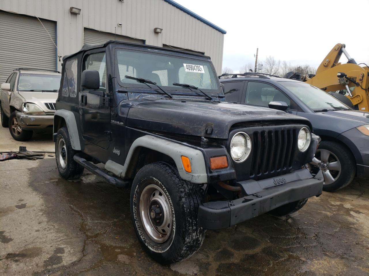 JEEP WRANGLER / 1997 with VIN 1J4FY29P5VP453067 - Photo from auction