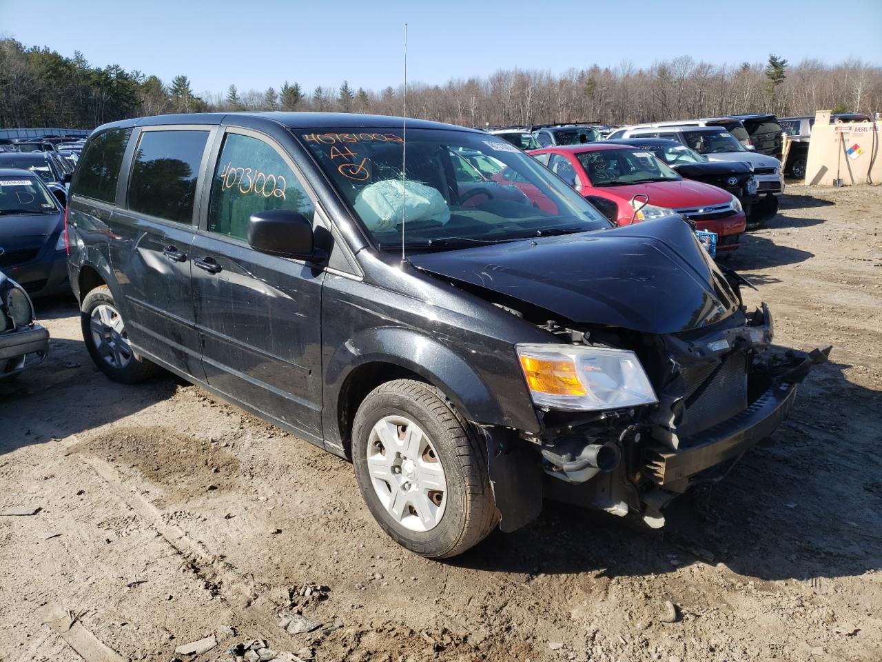 DODGE GRAND CARA 2010 with VIN 2D4RN4DEXAR372719 - Photo from auction