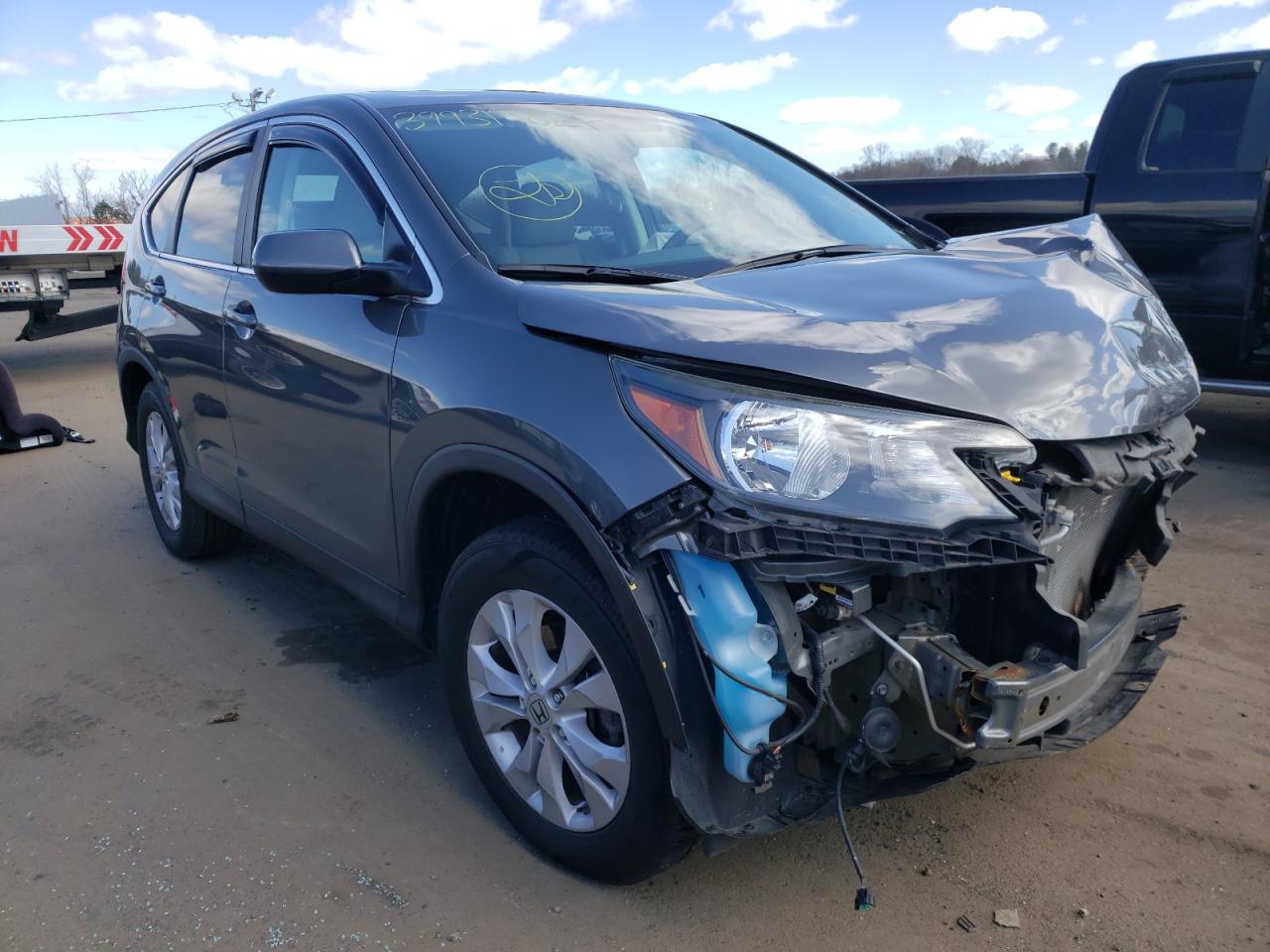 HONDA CR-V EX 2013 with VIN 2HKRM4H5XDH682302 - Photo from auction